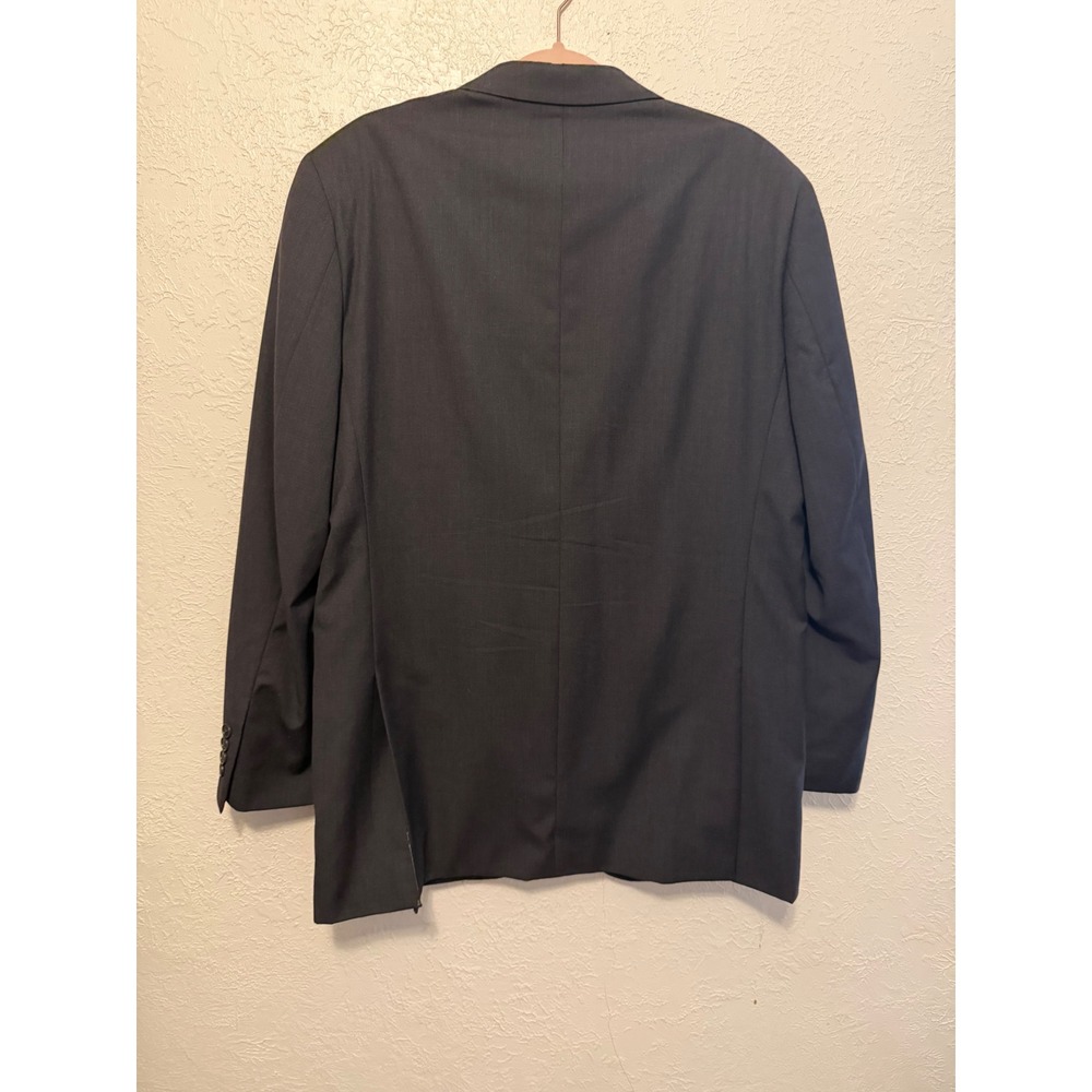 Wilke Rodriguez Mens 42L Wool Blazer Charcoal Gray Two Button Sport Coat 42 Long - Picture 2 of 10
